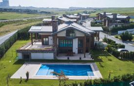 Villa in a gated complex, private garage, pool, roof terrace, jacuzzi. sauna, steam bath, gym, cinema room, staff quarters and laundry room. for $1,870,000