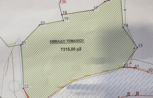 Land plot 7,315 m² in Paramytha for 1,250,000 €