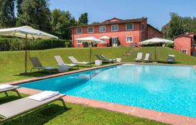 Traditional estate with a pool and a tennis court in Lucca, Tuscany, Italy. Price on request