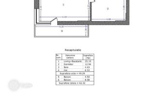 2-room apartment in new building 62 m² in Ilfov County for 140,000 €