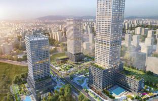 Elite residential complex near the financial center, Istanbul, Turkey for From 31,561,000 TRY