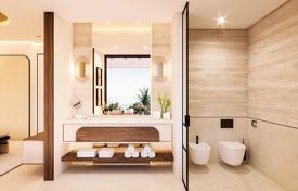 Exclusive beachfront semi-detached villas with 4 bedrooms, solarium, private pool and sea views in Marbella for 3,100,000 €