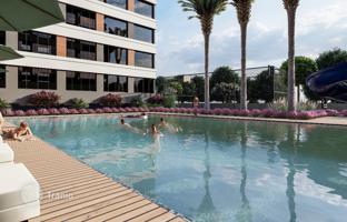 Residential complex with swimming pool and water park, 650 metres to the sea, Mersin, Turkey for From 7,579,000 TRY