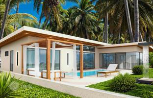 New gated complex of villas with swimming pools, 6 minutes away from Lamai Beach, Samui, Thailand for From $233,000