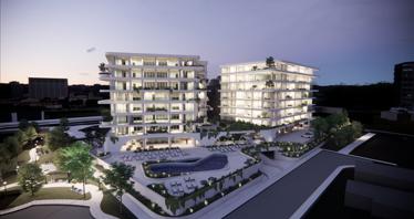 New residence with a swimming pool in the heart of Paphos, Cyprus