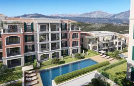 New residence in a large luxury beachfront cluster with beaches, a marina and restaurants, Tivat, Montenegro for From 351,000 €