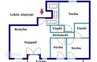 4-room apartment 162 m² in District II for 776,000 €