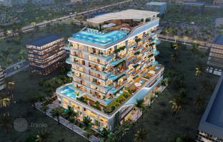 New Tivano Residence with swimming pools and lounge areas near the beach, Dubai Islands, Dubai, UAE for From $395,000
