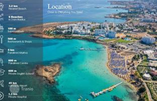 3-bedroom apartment in new building in Famagusta for 250,000 €