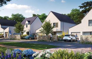 10 new villas in residential complex in Larmor-Baden for From 480,000 €