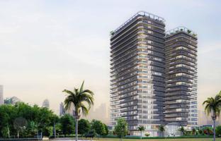 New residence The Community Sports Arena with a swimming pool and a lounge area, Dubai Sports City, Dubai, UAE for From $213,000