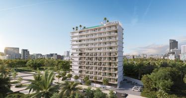 New complex of furnished apartments Cove Edition 5 with a swimming pool, picturesque views and a clubhouse, Dubailand Residence Complex, Dubai