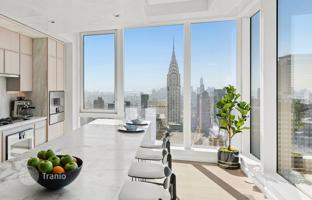 High-rise residential complex of furnished apartments in Manhattan, New York City, USA for From $1,335,000