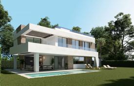 New beachfront villa with a swimming pool in a prestigious area, Marbella, Spain for 1,495,000 €