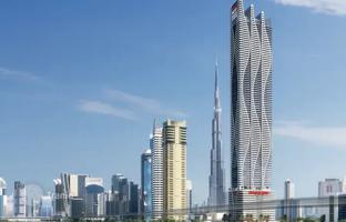 Apartments in 101-storey skyscraper in Business Bay business district near metro, Dubai, UAE for From $642,000