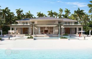 Prestigious villa with a pool right on the beach, South Malle Atoll, Maldives for 6,512,000 €
