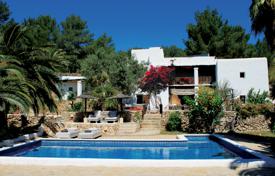 Luxury villa with a pool, a terrace, and panoramic views of the valley, the Mediterranean sea and Formentera, San Jose, Ibiza, Spain for 8,800 € per week
