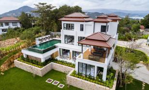 Magnificent villa with a pool, a garage and panoramic views near Choeng Mon beach, Samui, Thailand for $1,342,000