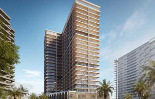 New Starlight Residence with a swimming pool, lounge areas and a co-working space, Al Jaddaf, Dubai, UAE for From $233,000