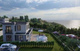 Brand-new sea-view villas in Bodrum (Gundogan) with 3 bedrooms, 3 bathrooms, heated floors, swimming pools, private parkings for 2 cars for $977,000