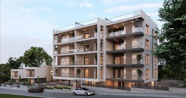 New complex of villas and apartments with an underground parking close to the center of Limassol, Agios Athanasios, Cyprus