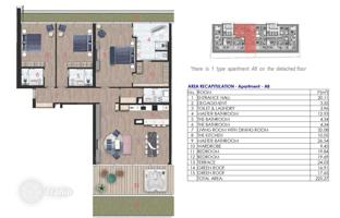 1-bedroom apartment 84 m² in Budva city for 891,000 €
