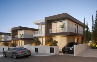 New complex of villas with swimming pools and panoramic views at 500 meters from the beach, Chloraka, Cyprus for From 420,000 €