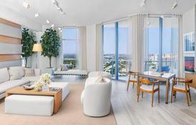 Elite apartment with ocean views in a residence on the first line of the beach, North Miami Beach, Florida, USA for $3,299,000