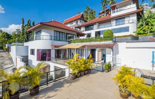 Six-storey villa with two swimming pools and unique sea views, Samui, Thailand for $746,000