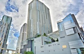 Spacious apartment with a terrace and a river view in a building with pools and a spa, Miami, USA for $950,000