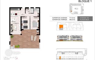 2-bedroom apartment 81 m² in Torrevieja for 308,000 €