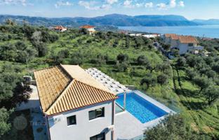 New sunny house with a pool and sea views, Peloponnese, Greece for 545,000 €