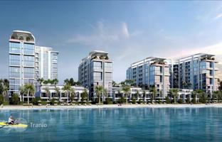 New project Starline Beach Residences with a private beach, a yacht club and water sports, on Siniya Island, Umm Al Quwain, Dubai, UAE for From $455,000
