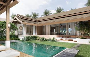Complex of villas with swimming pools and gardens close to beaches and piers, Samui, Thailand for From $567,000
