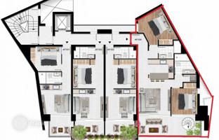 2-bedroom penthouse in Larnaca for 420,000 €