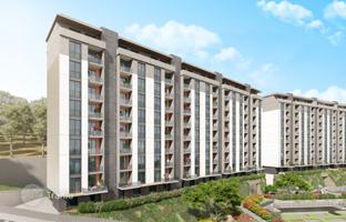 Apartments in a residential complex with a pool and a view of the Golden Horn Bay, Istanbul, Turkey for From 18,502,000 TRY