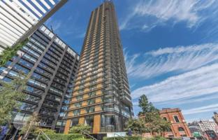 One-bedroom apartment in a new high-rise residence with a swimming pool and a spa, in the heart of the City of London, UK for £1,178,000