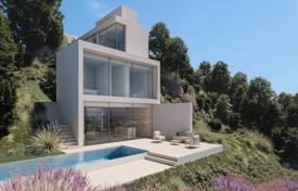 Three-storey new villa with panoramic sea views in Benissa, Alicante, Spain for 1,875,000 €