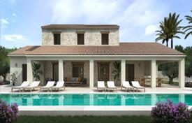 New three-storey villa with a swimming pool and a huge plot in Moraira, Alicante, Spain for 1,695,000 €