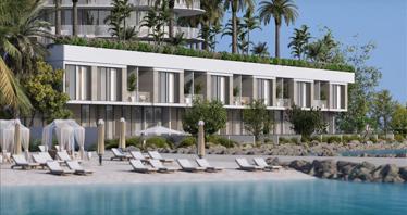New waterfront complex of townhouses with a swimming pool and a spa center, Ras Al Khaimah, UAE