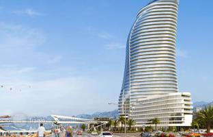 1-bedroom apartment in new building 52 m² in Batumi for $145,000