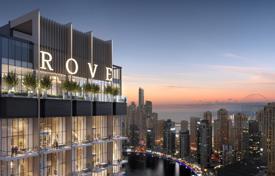 New residential complex Rove Dubai Marina with swimming pools, lounge and co-working areas in the heart of Dubai Marina, Dubai, UAE for From $1,103,000