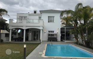 Magnificent furnished villa with a pool and a garden near the beach in Limassol, Cyprus for 2,750,000 €