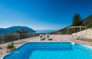 4 cottages with a pool and stunning sea views in Lefkada, Peloponnese, Greece for 1,200,000 €