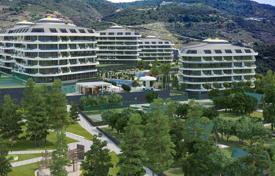 Different apartments with a panoramic sea view at 500 meters from the beach, Alanya, Turkey for $551,000