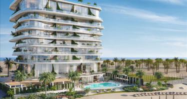 New waterfront residence with a swimming pool and a private beach, Ras Al Khaimah, UAE