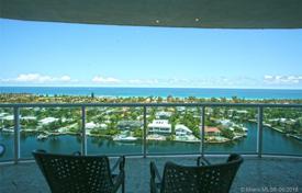 Furnished flat with ocean views in a residence on the first line of the beach, Aventura, Florida, USA for $2,500,000