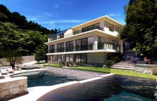 Beautiful new villa with sea views, a swimming pool and a gym in Eze, Côte d'Azur, France for 2,625,000 €