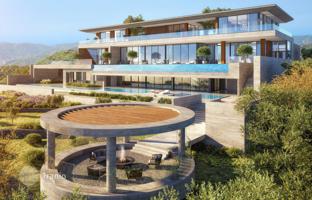 Villas with gardens, terraces and swimming pools, with sea views, in the picturesque town of Agios Tychon, Limassol, Cyprus for From 4,100,000 €