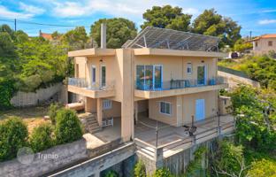 Two-storey house with a beautiful sea view in Galatas, Peloponnese, Greece for 290,000 €